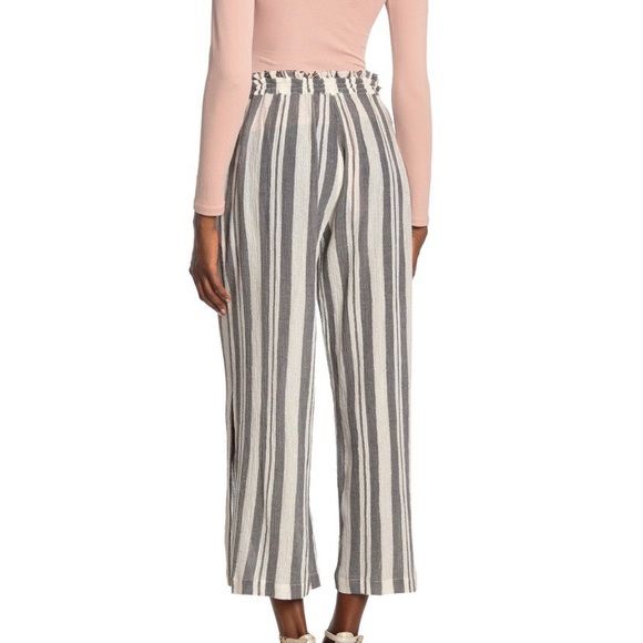 Joie Sylar Striped Wide Leg Pants - Picture 3 of 7